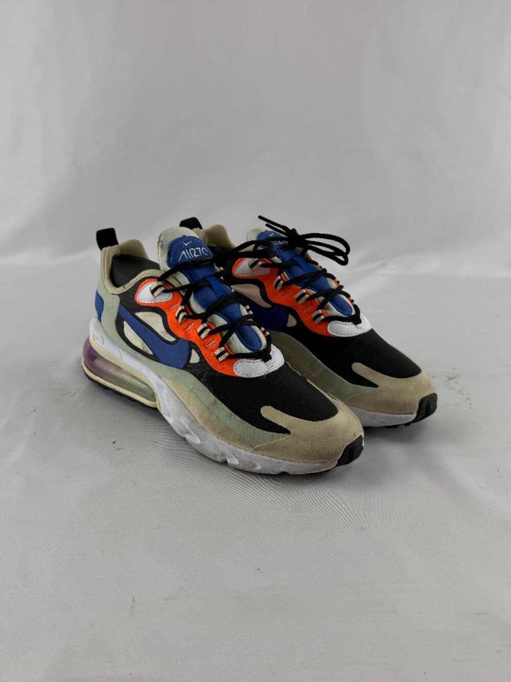 Nike Air Max 270 React Multi-Color Women Athletic Sneakers Shoes Size 7.5